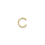 10K Yellow Gold Slide Pendant Bead No Stone Minimal