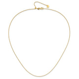 14K Yellow Gold 1.15 mm Polished Chain Necklace alternate angle