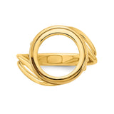 13 mm 14k Yellow Gold coin bezel for 13 mm Coin — additional image