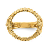 13 mm 14k Yellow Gold coin bezel for 13 mm Coin — additional image