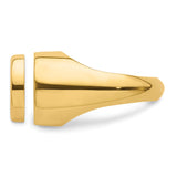 13 mm 14k Yellow Gold coin bezel for 13 mm Coin — additional image