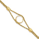 14 mm 14k Yellow Gold coin bezel for 14 mm Coin