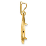 14 mm 14k Yellow Gold coin bezel for 14 mm Coin — additional image