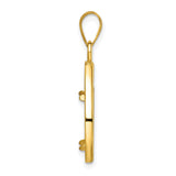 14 mm 14k Yellow Gold coin bezel for 14 mm Coin — alternate view
