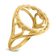 14 mm 14k Yellow Gold coin bezel for 14 mm Coin