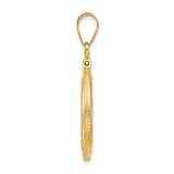 15 mm 14k Yellow Gold coin bezel for 15 mm Coin — alternate view