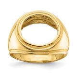 15 mm 14k Yellow Gold coin bezel for 15 mm Coin — additional image
