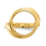 15 mm 14k Yellow Gold coin bezel for 15 mm Coin — additional image