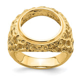15 mm 14k Yellow Gold coin bezel for 15 mm Coin — additional image