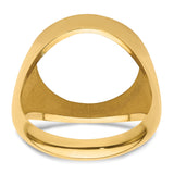 15 mm 14k Yellow Gold coin bezel for 15 mm Coin — additional image