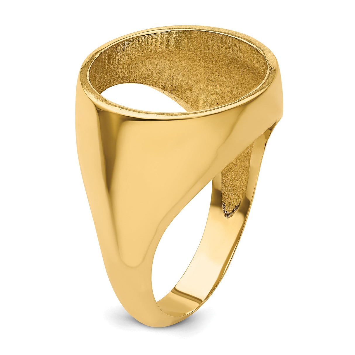 15 mm 14k Yellow Gold coin bezel for 15 mm Coin — additional image