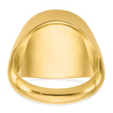 15 mm 14k Yellow Gold coin bezel for 15 mm Coin — additional image