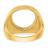 15 mm 14k Yellow Gold coin bezel for 15 mm Coin — additional image