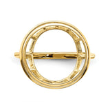 15 mm 14k Yellow Gold coin bezel for 15 mm Coin — additional image