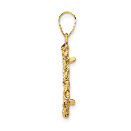16 mm 14k Yellow Gold coin bezel for 15.5 mm Coin — alternate view