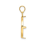 16 mm 14k Yellow Gold coin bezel for 15.5 mm Coin — alternate view