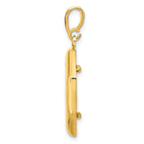16 mm 14k Yellow Gold coin bezel for 16 mm Coin — alternate view