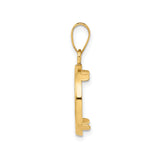 16 mm 14k Yellow Gold coin bezel for 16 mm Coin — alternate view