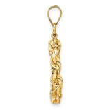 16 mm 14k Yellow Gold coin bezel for 16 mm Coin — alternate view