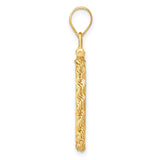 16 mm 14k Yellow Gold coin bezel for 16 mm Coin — alternate view