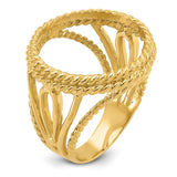 16 mm 14k Yellow Gold coin bezel for 16 mm Coin — additional image