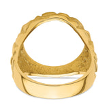 16 mm 14k Yellow Gold coin bezel for 16 mm Coin — additional image