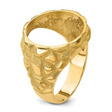 16 mm 14k Yellow Gold coin bezel for 16 mm Coin — additional image