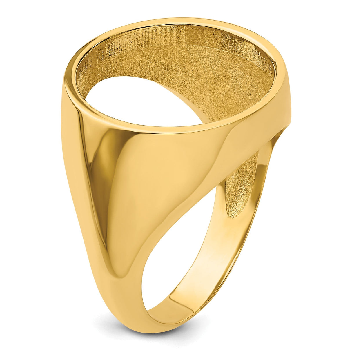 16 mm 14k Yellow Gold coin bezel for 16 mm Coin — additional image