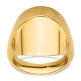 16 mm 14k Yellow Gold coin bezel for 16 mm Coin — additional image