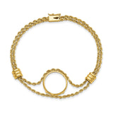 17 mm 14k Yellow Gold coin bezel for 16.5 mm Coin — additional image