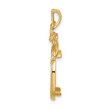 17 mm 14k Yellow Gold coin bezel for 16.5 mm Coin — alternate view