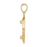 17 mm 14k Yellow Gold coin bezel for 16.5 mm Coin — alternate view
