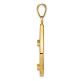 17 mm 14k Yellow Gold coin bezel for 16.5 mm Coin — alternate view