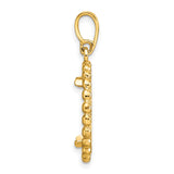 17 mm 14k Yellow Gold coin bezel for 16.5 mm Coin — alternate view