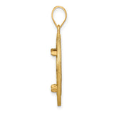 17 mm 14k Yellow Gold coin bezel for 16.5 mm Coin — alternate view