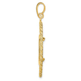 17 mm 14k Yellow Gold coin bezel for 16.5 mm Coin — alternate view