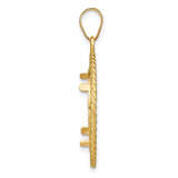 17 mm 14k Yellow Gold coin bezel for 16.5 mm Coin — alternate view