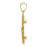 17 mm 14k Yellow Gold coin bezel for 16.5 mm Coin — alternate view