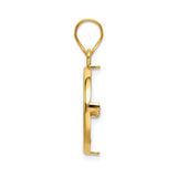 17 mm 14k Yellow Gold coin bezel for 16.5 mm Coin — alternate view