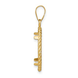 17 mm 14k Yellow Gold coin bezel for 16.5 mm Coin — alternate view