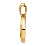 17 mm 14k Yellow Gold coin bezel for 16.5 mm Coin — alternate view
