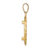 17 mm 14k Yellow Gold coin bezel for 16.5 mm Coin — alternate view