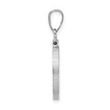 17 mm 14k White Gold coin bezel for 16.5 mm Coin — alternate view