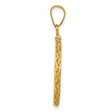 17 mm 14k Yellow Gold coin bezel for 16.5 mm Coin — alternate view