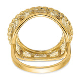 17 mm 14k Yellow Gold coin bezel for 16.5 mm Coin — additional image
