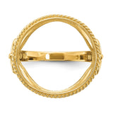 17 mm 14k Yellow Gold coin bezel for 16.5 mm Coin — additional image