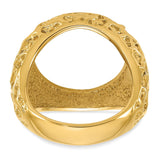17 mm 14k Yellow Gold coin bezel for 16.5 mm Coin — additional image