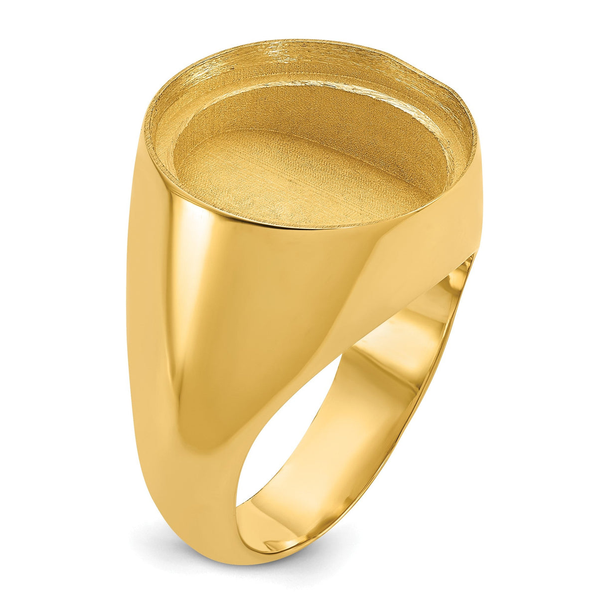 17 mm 14k Yellow Gold coin bezel for 16.5 mm Coin — additional image