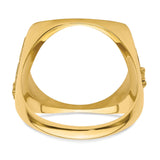 17 mm 10k Yellow Gold coin bezel for 16.5 mm Coin — additional image