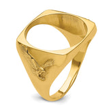 17 mm 10k Yellow Gold coin bezel for 16.5 mm Coin — additional image
